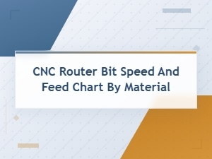 Cnc Router Bit Speed and Feed Chart by Material for Optimal Cutting